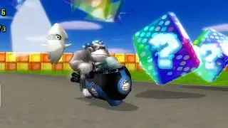 MKWii (CTGP): NDB Funky Spear, Lens Flare, Rainbow Bananas