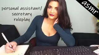 ASMR | 📞📝Office Personal Assistant/Secretary Roleplay ~ Soft Spoken