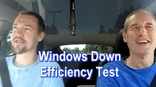 Model Y Windows Down Efficiency Test