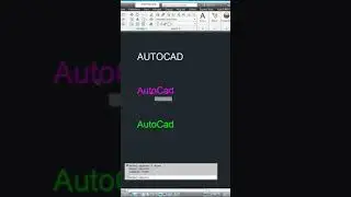AutoCad #25 TCASE - Changes the case of selected text #shorts #autocad