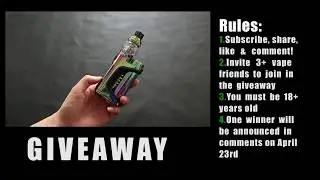 Eleaf iStick Pico S & giveaway