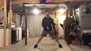 Lateral Squat w/ Opposite Reach and T-Spine Rotation