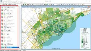 Maptitude 2022 Canada Mapping Software Package