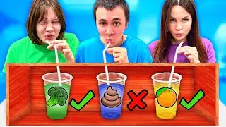 ✔️❌ВЫБЕРИ ПРАВИЛЬНУЮ ТРУБОЧКУ ЧЕЛЛЕНДЖ