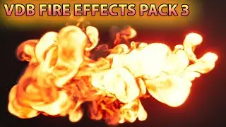 VDB Fire Effects Pack 3 - Unreal Marketplace
