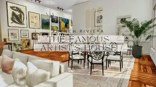 French Riviera - The Famous Artist's Apartment - The Sim 4 | TourHouse & Download CC |