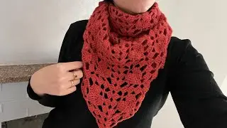 TUTORIAL: Sciarpa baktus Love all'uncinetto
