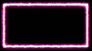 Neon Light Border | snow overlay | background video effects hd black screen | Background Loop