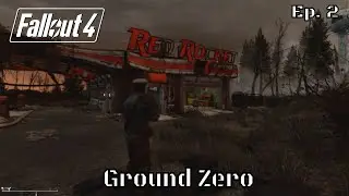 Fallout 4 Ground Zero Mod | Saving A Survivor and Dying Some More | Ep.2