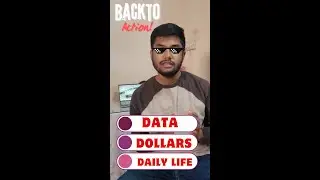 Back to Action | Lets start from scratch | Data | Dollars | Daily Life #shorts