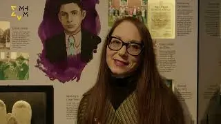 Dr Anna Hirsh talks about Holocaust survivor Joe deHaan's gloves