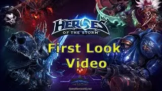 A first Look on Heroes of the Strom Gameplay
