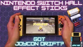 Fix Nintendo Switch Joycon Drift Like A Pro! All New TMR Hall Effect Sticks From HandheldDiy