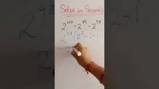 Maths Trick|Maths Hacks|Solving powers|#maths #shorts #ytshorts