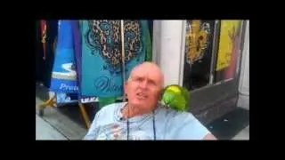 PARROT Greets Customers at Local Store- @NolaUNPLUGGED
