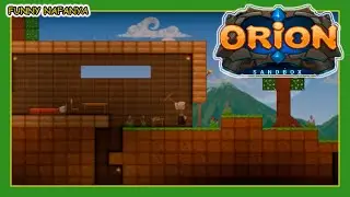 Пережить ночь. Построить кровать.   Игра Orion  Орион