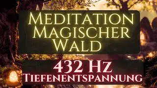 ✨️Tiefenentspannung Meditation 432Hz für Erwachsene&Kinder geeignet Einschlafmeditation #meditation