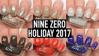 Nine Zero Lacquer - Holiday 2017 | Swatch & Review