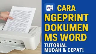 Cara Ngeprint Dokumen MS Word: Tutorial MUDAH & CEPAT! 🚀