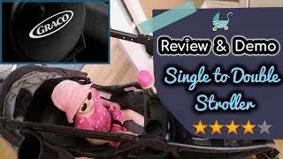 GRACO Single to Double Stroller REVIEW AND DEMO | Felicia Crowe93
