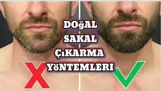 'Doğal Sakal Çıkarma Yöntemleri