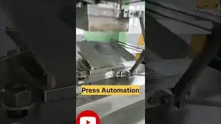 With No Extra Energy Required for this press automation mechanism for material handling #machine