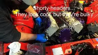 Z32 Build - LS Swap - Twin Turbo - Part 4 - Engine and F Body Shifter Placement