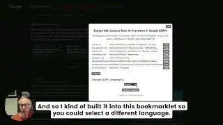 Extract Google AI Overview Source URLs