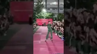 Trường ĐH Văn Lang nói gì về việc SV mặc trang phục quân sự đi giày cao gót và catwalk #shorts