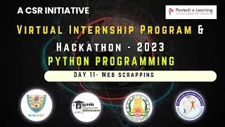 Day11 - TNSDC - Naan Mudhalvan - Virtual Internship - Python