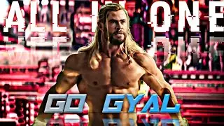Thor x Go gyal | go gyal song  status | thor 4k status | #thor #marvel #mcu