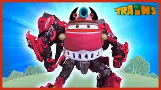 Train cartoon | Super wings | Collection 327