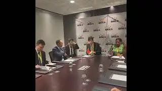 Bilateral meeting between South Africa & Special Envoy of Chinese Govt on Middle East Issue| 4hanntn