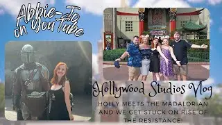 Stuck on Rise of the Resistance at Hollywood Studios: Disney World Florida Vlogs 2024
