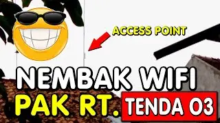 How to Shoot Wifi Using Tenda O3 5KM (TENDA O3 WISP MODE)
