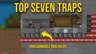 Seven EASY ways to TRAP your Friends in Minecraft