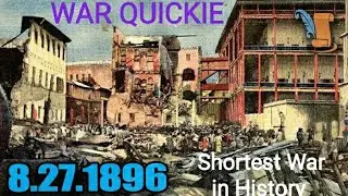 War in a Flash: The 38-Minutes Battle! #history #war #facts #british #Zanzibar #sultan #shorts