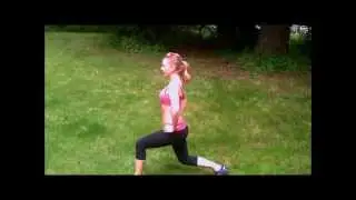 How To Do a Jump Lunge Demo