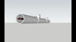 SketchUp , провод в трубе быстро и легко c Profile Builder 3