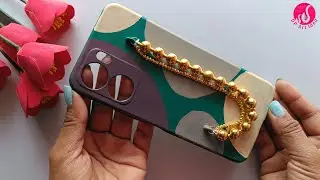 Amazing Old mobile Cover Painting || Reuse Old Mobile Back Cover || Phone Back Cover Reuse ||