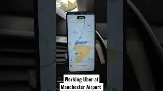 Working Uber exec at Manchester airport