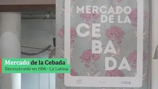 Mercado de la Cebada - Visita Madrid