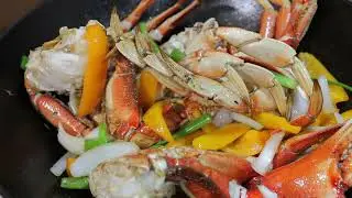 Amazing Cooking Moments 1: Rock Crab Stir Fry #shorts
