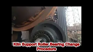Rotary Kiln Support Roller Bearing Change Procedure