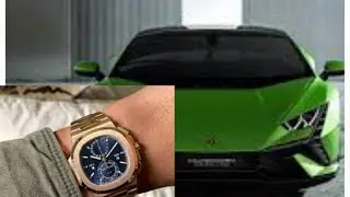 Luxury Showdown: Lamborghini vs. Patek Philippe Nautilus