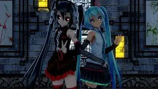 [MMD] MOMOLAND(모모랜드) BAAM (DUO)(TDA Akuma Miku,TDA Hatsune Miku)DL