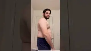 Reaction to seeing my abs for the first time🥹