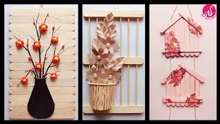 3 DIY Wall Hanging || Room decor Idea || Clay Art || Ice Cream Stick Craft Idea