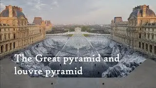 Legend of The Great Pyramid and louvre pyramid