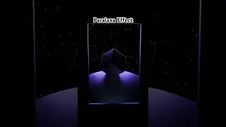 Blender3D paralaxa effect #b3d #cgi  #3d #blender3d